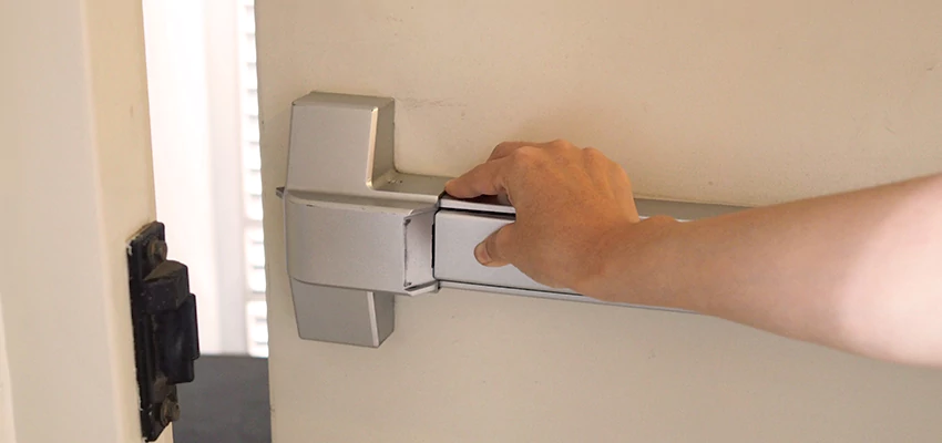 Roller Gate Panic Bar Installation in Temecula, California